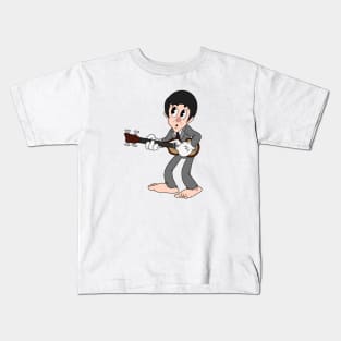 Macca in 1930s cuphead rubberhose style Kids T-Shirt